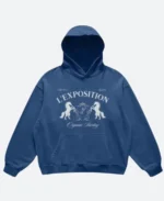 Organic Starboy X LExposition Hoodie Blue Image