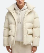 Patrick Mahomes X Hugo Boss Puffer Jacket Front Image