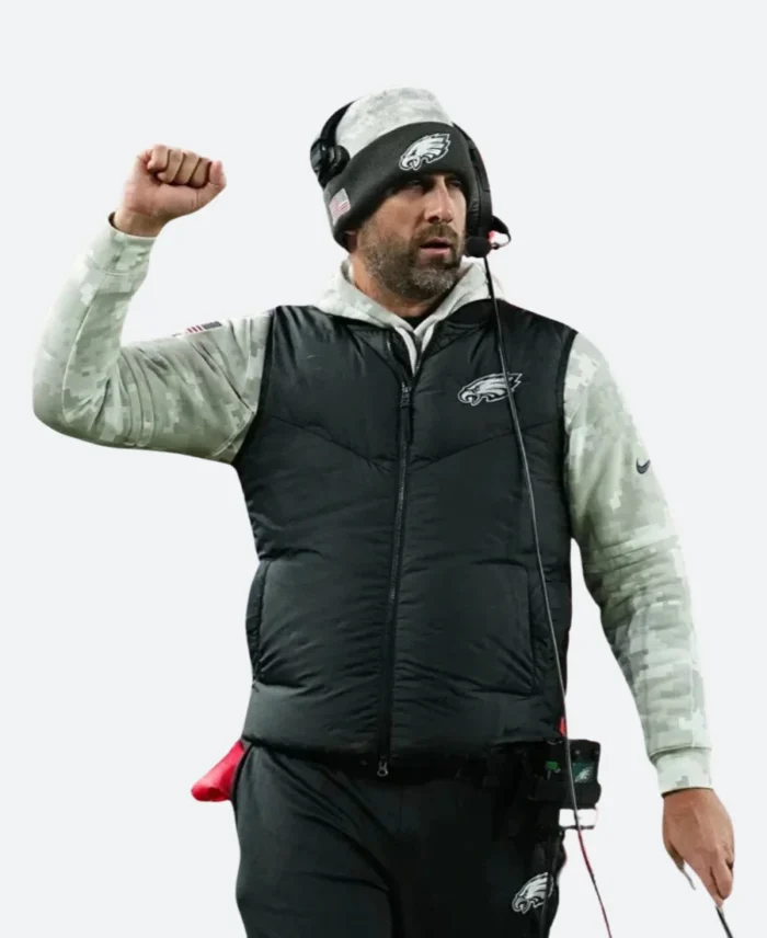 Philadelphia Eagles Nick Sirianni Puffer Vest