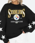 Pittsburgh Steelers Rhinestone Sweatshirt Front Image