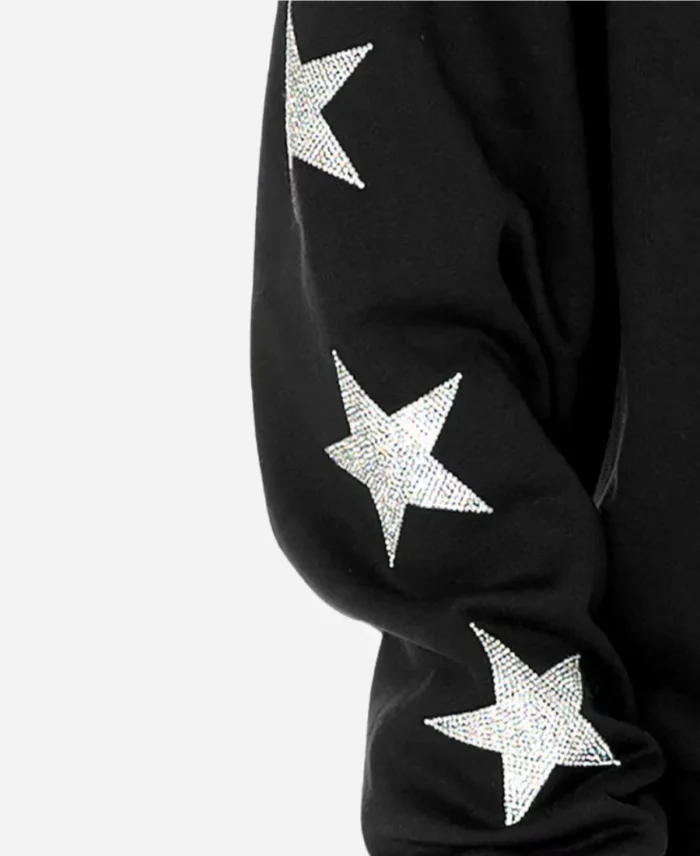 Pittsburgh Steelers Rhinestone Sweatshirt Sleeves Image