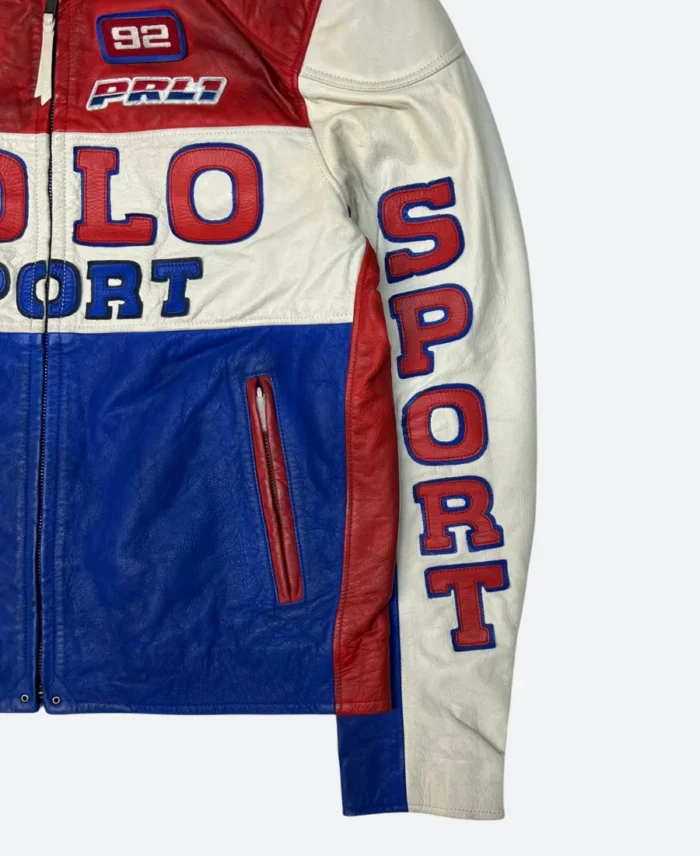 Polo Sport X RL Racing Jacket Left Arm Image