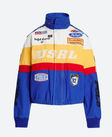 RL Speed Paris Racing Bomber Jacket Front Image