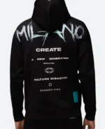 Roberto Vino Milano Pullover Hoodie Back Image