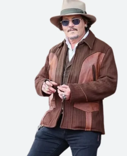 San Sebastian Film Festival Johnny Depp Jacket Fornt Image