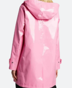 Savannah Guthrie The Today Show Hooded Rain Coat Back Image