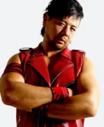 Shinsuke Nakamura WWE Leather Vest Zoom Image