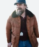 Stranger Things Jim Hopper Puffer Jacket ACtor & Character Image