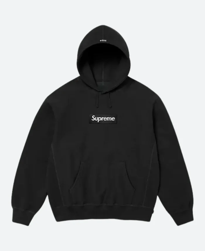 Supreme Box Hoodie Black Image