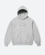 Supreme Box Hoodie Grey Image