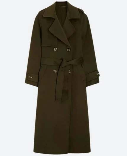 The Jetty Ember Trench Coat Front Image