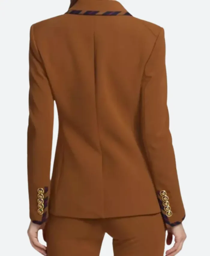 The Today Show 2025 Cecilia Cuff Stripe Trim Blazer