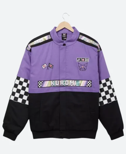 Tokyo Speed Sanrio Kuromi Racing Jacket Front Iage