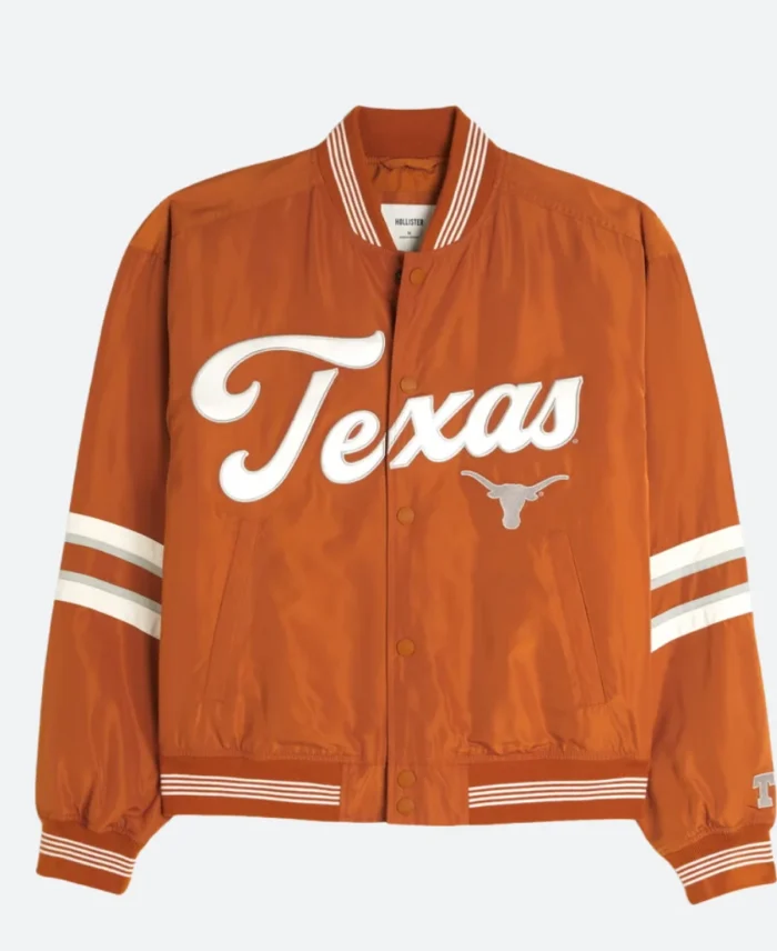 University of Texas Bomber Jacket Front Image