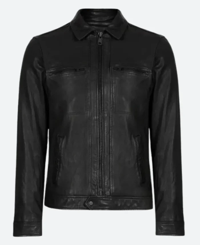 Virgin River S06 Dan Brady Leather Jacket Front Image