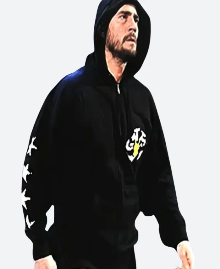WWE CM Punk GTS Zipper Hoodie