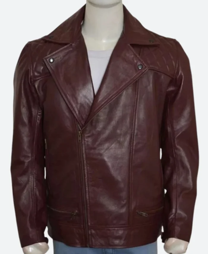 WWE Superstar Edge Leather Jacket Front Image