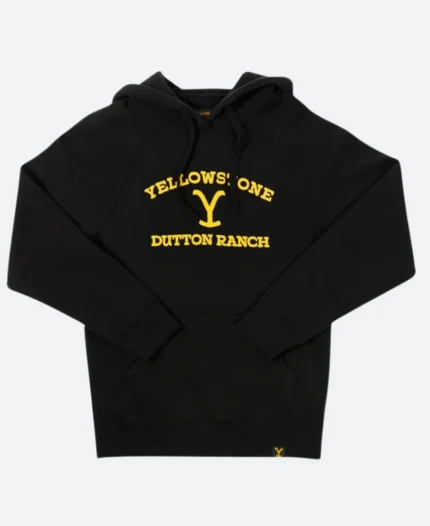 Yellowstone Dutton Ranch Hoodie Front Image