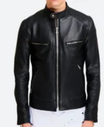 Zoeys Extraordinary Playlist Danny Leather Jacket Back Image