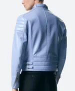 iHeartRadio Ludacris Biker Leather Jacket Back Image