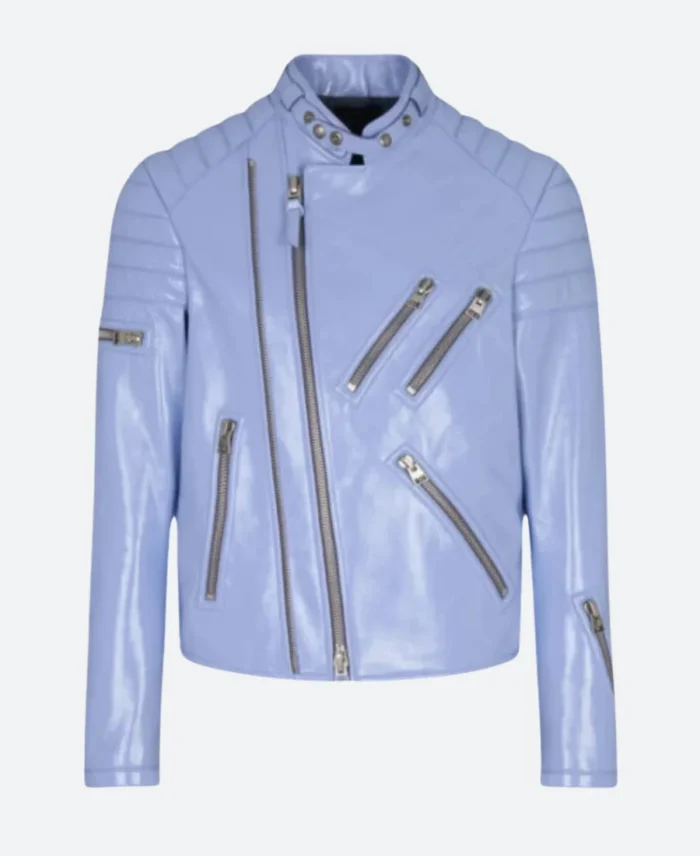 iHeartRadio Ludacris Biker Leather Jacket Front Image