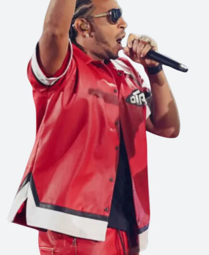 iHeartRadio Ludacris Leather Jacket Close Image