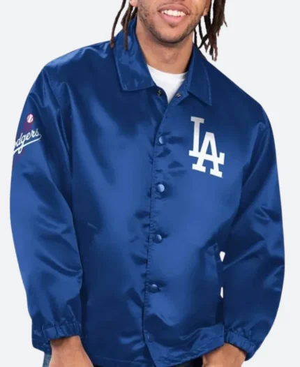 American Rapper Ice Cube LA Dodgers Front Jacket