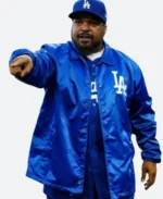 American Rapper Ice Cube LA Dodgers Jacket Character Image