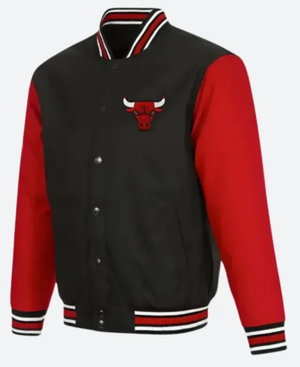 Chicago Bulls Varsity Jacket Front Image