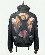Cyberpunk 2077 Jackie Welles Leather Jacket Back Image