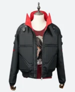 Cyberpunk 2077 Jackie Welles Leather Jacket Front Image