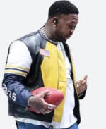 DJ Mustard Super Bowl LIX Halftime Leather Jacket Other Imageq