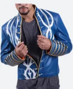 Devil May Cry 5 Vergil Blue Leather Coat 4