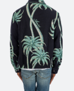 Dwayne Johnson Moana 2 Premiere Amiri Palm Jacket Back Image