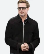F1 2025 Sonny Hayes Suede Leather Jacket