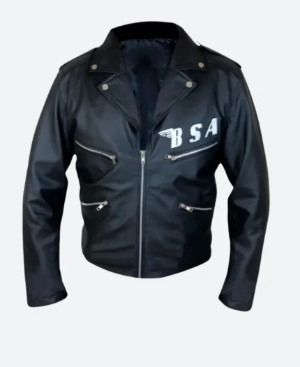 George Michael Faith Rockers Revenge Leather Jacket 1