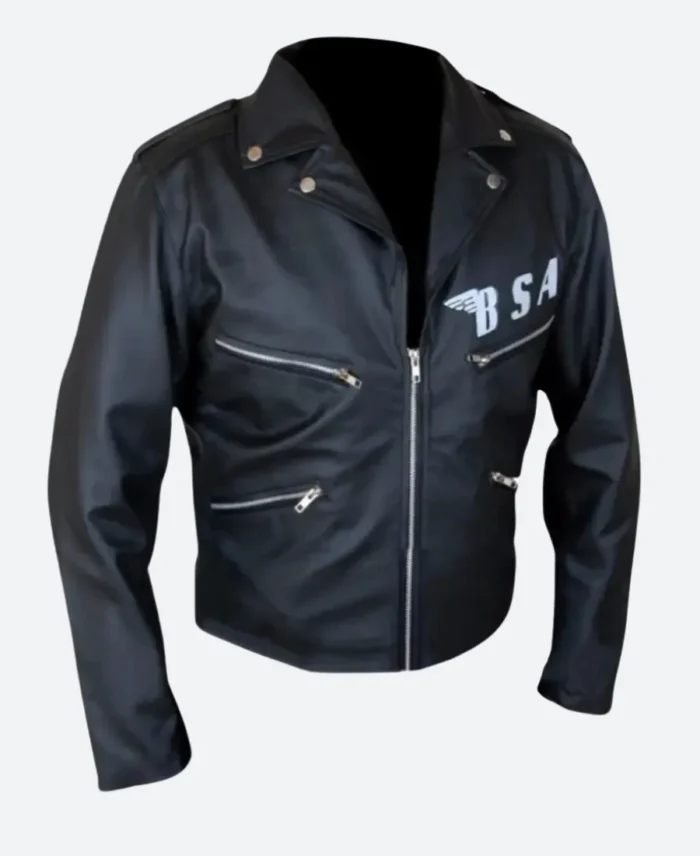 George Michael Faith Rockers Revenge Leather Jacket 2