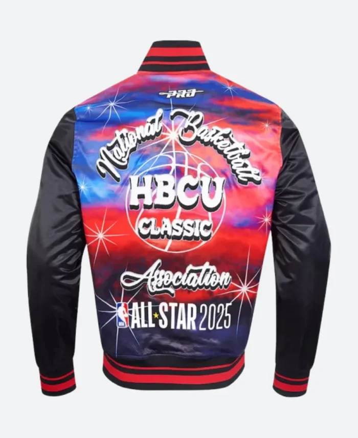 HBCU Classic All Star Game Varsity Jacket Back Image