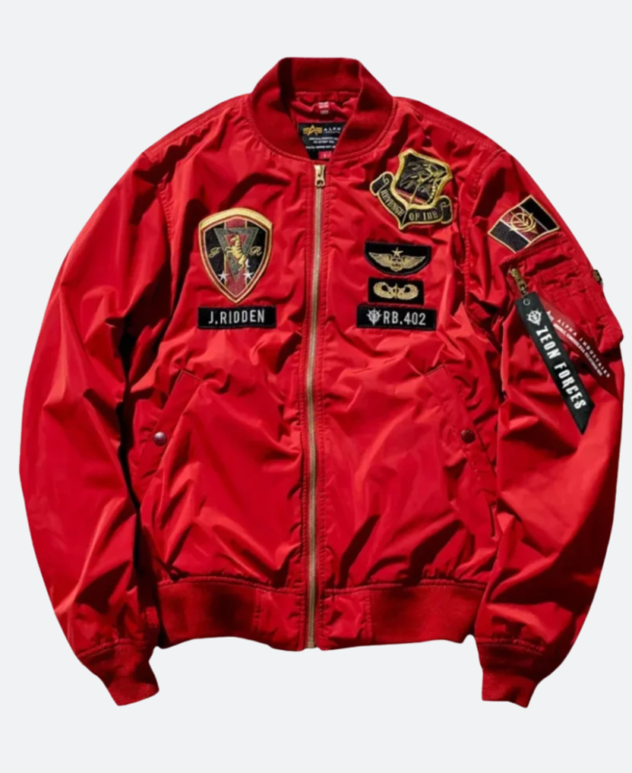 J.Ridden X Alpha Industries Ma-1 Bomber Jacket Front Image