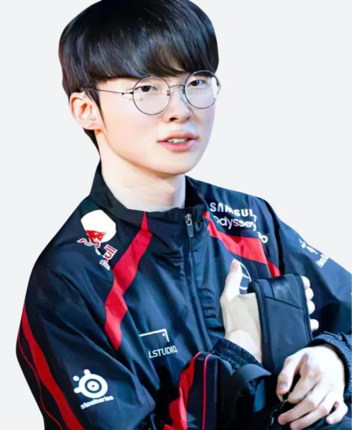 LCK 2024 T1 Uniform Jacket Close Up Image