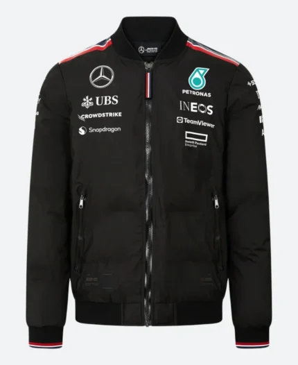 Mercedes AMG F1 2024 Team Insulated Jacket Front Image