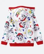 Mickey Mouse Christmas Hoodie Back Image