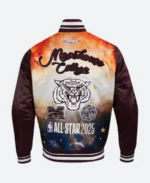 Morehouse College All Star Game Varsity Jacket Bacck Image