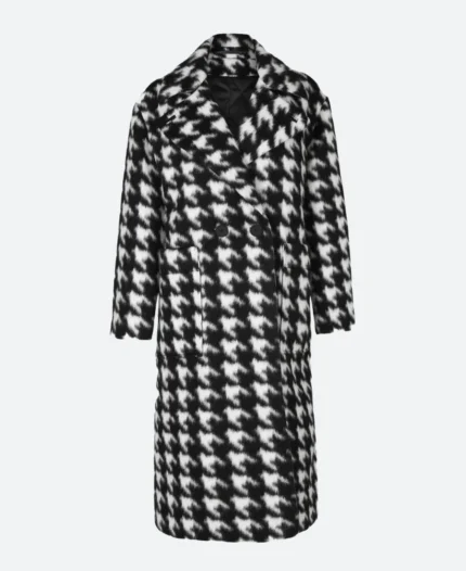 Only Murders in the Building Mabel Mora Houndstooth Coat Front Image