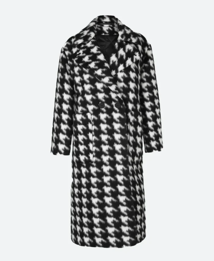 Only Murders in the Building Mabel Mora Houndstooth Coat Front Image