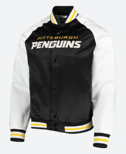 Pittsburgh Penguins Varsity Jacket Front Image