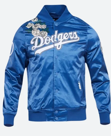 Pro Standard Los Angeles Dodgers Roses Track Jacket 1