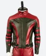 Red One Callum Drift Leather Jacket