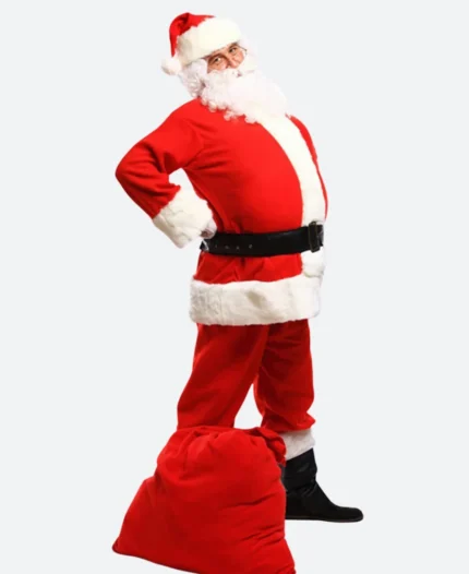 Santa Claus Christmas Costume Front Image