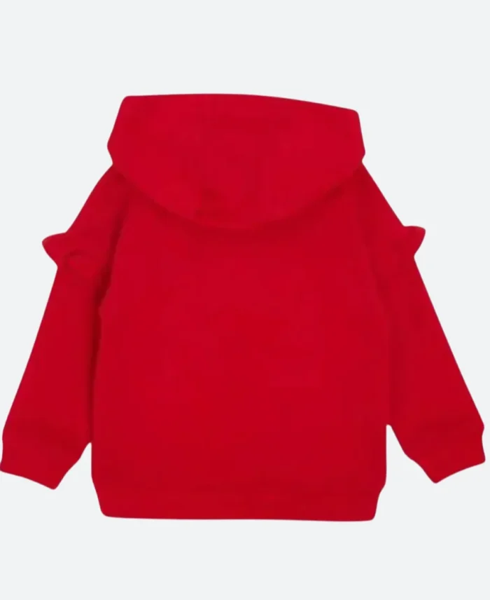 Santa Claus Christmas Hoodie Back Image